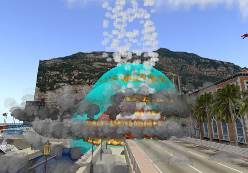 核爆発!