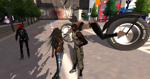 盗んだ♪～バイクで走りだす～♪