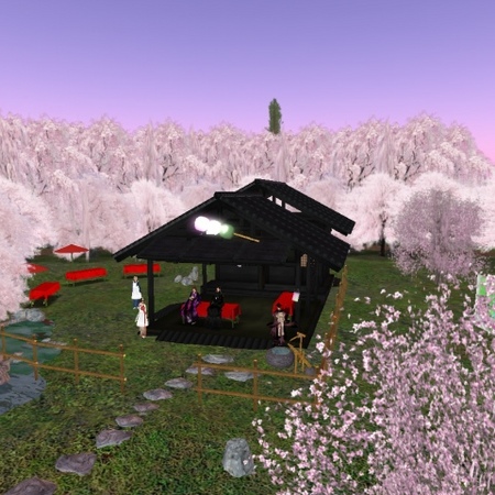 桜の大庭園へようこそ