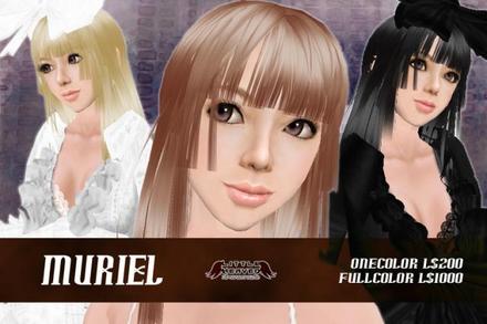 LH新作ヘアーmuriel