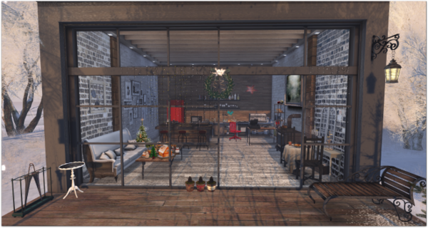 Cafe & bar porte