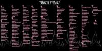 Artist List