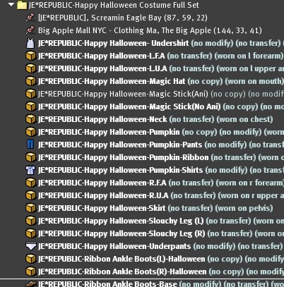 10L$でも、このハロウィンドレスは手に入れたい!!