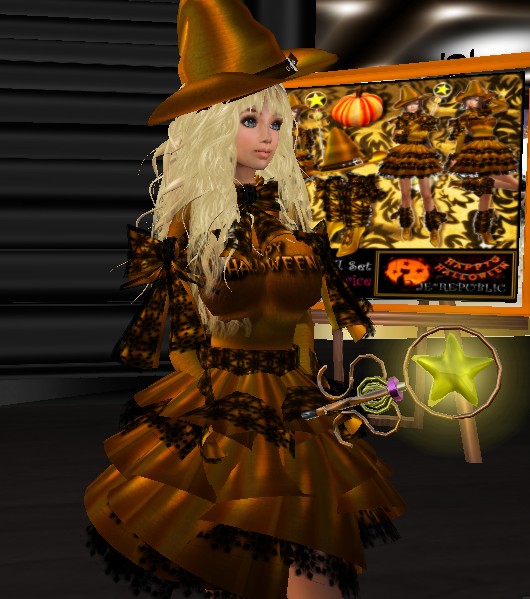10L$でも、このハロウィンドレスは手に入れたい!!