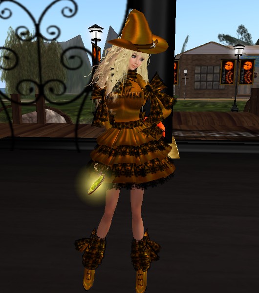 10L$でも、このハロウィンドレスは手に入れたい!!