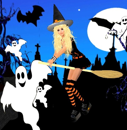 フリーハロウィンセット☆ここで撮影も^^