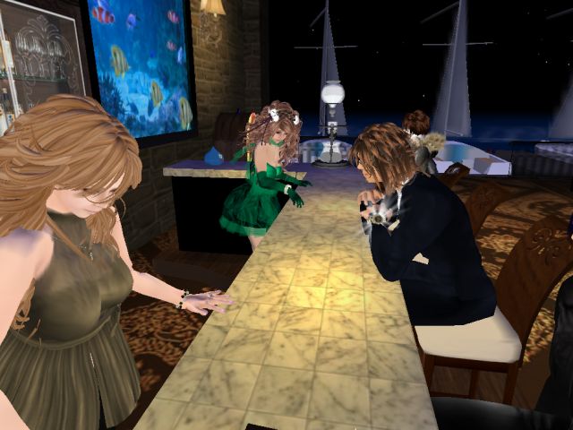 あの楊貴妃さんがメモリアのバーテンさんに☆