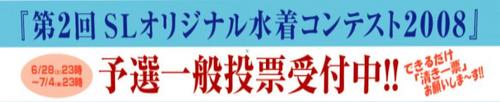 水着コンテスト2008予選一般投票受付中！