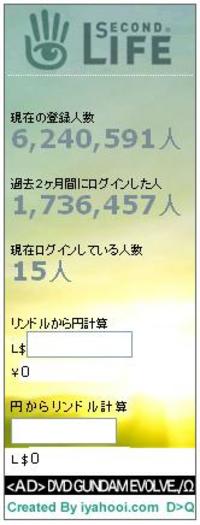 現在ログインしている人数：15人