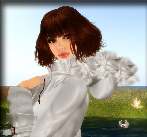 Cute White Coat