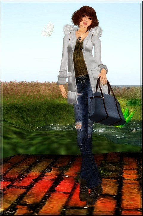 Cute White Coat