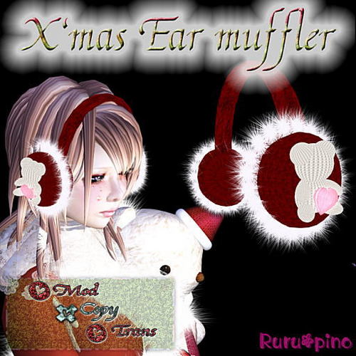 ★限定★『Xmas Ear Muffler』発売♪