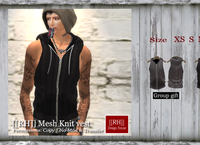 [[RH]]Mesh-Knit vest