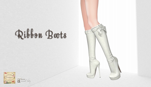 Ribbon Boots @eBENTO