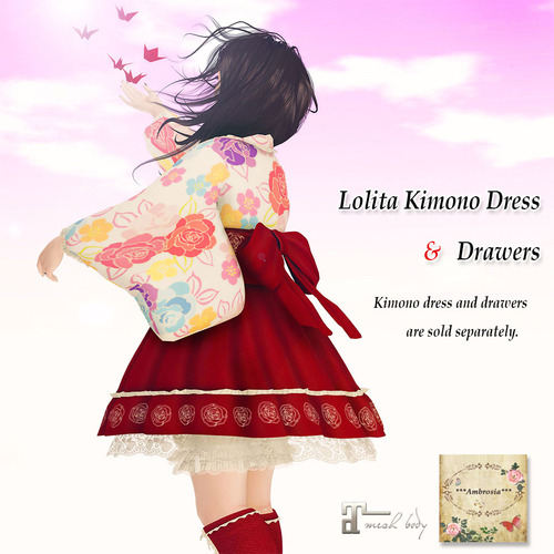 Lolita Kimono Dress and Drawers Release !!