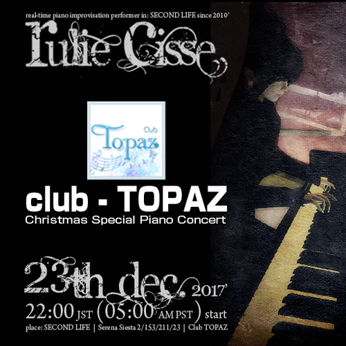 Xmas Piano Live @ TOPAZ