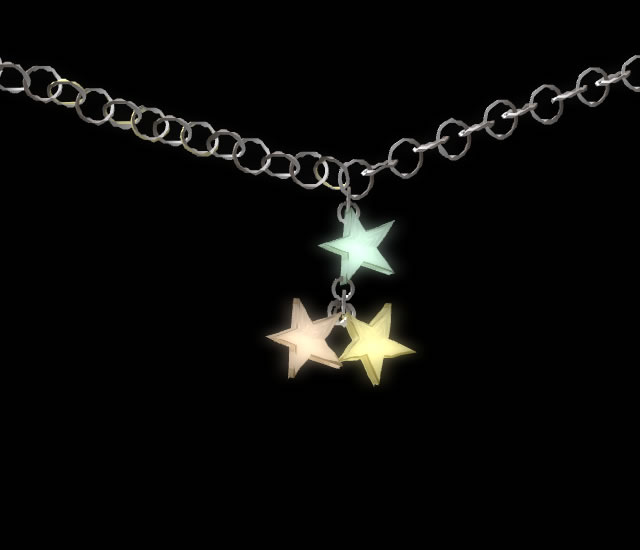 星の魔法ネックレス