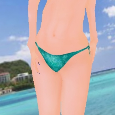 水着「STC Aqua Sparkle Bikini」