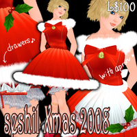 新作：クリスマス　サンタドレス