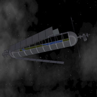 なんと宇宙コロニーがたった100L$で！