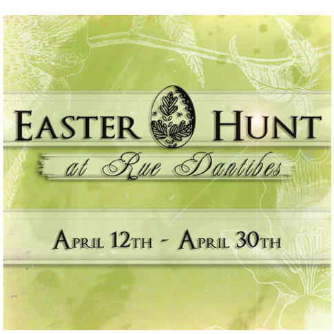 ☞Easter Hunt at Rue D’Antibes