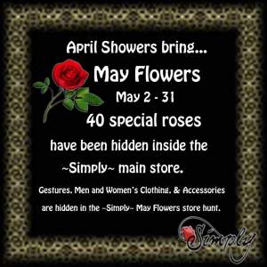 ☞May Flowers Hunt at ~Simply~