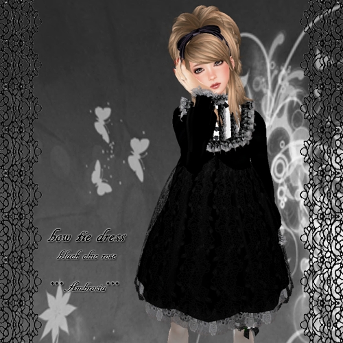 新作*bow tie dress*追加しました