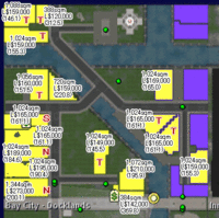 「Bay City Dockland」SIMオークション終了