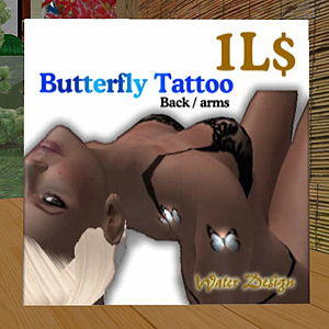 1L$　バタフライTATOO♪【店舗紹介】