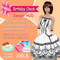 Birthday Check HUD