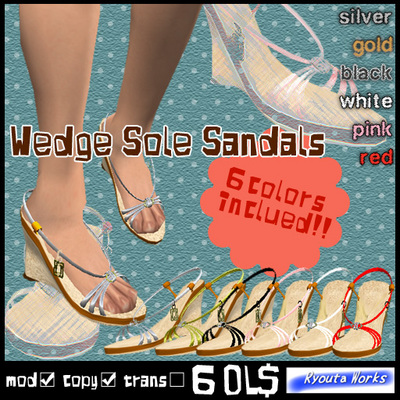 Wedge Sole Sandals