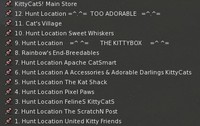 Birthday KittyCat's Hunt