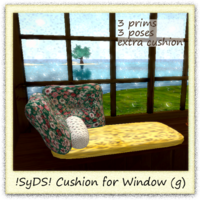 !SyDS! Cushion for Window (g)