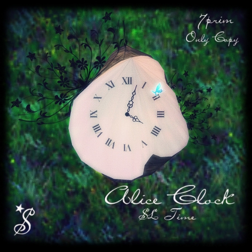 /New/★S Alice Clock