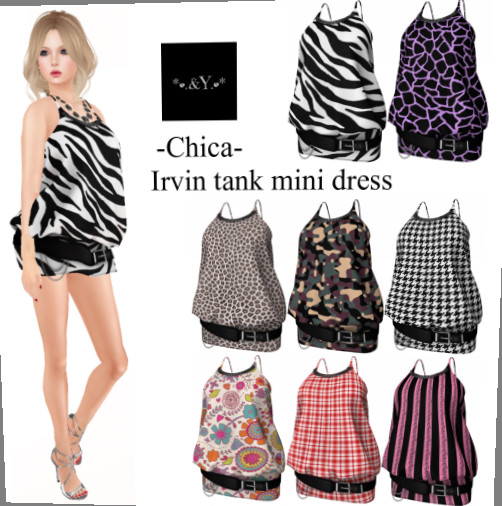 &Yの Irvin tank mini dress❤