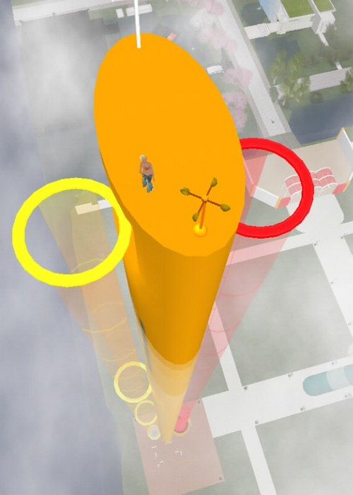転落　２