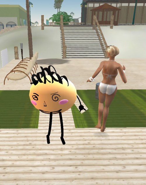 ゾウともう1匹・・・