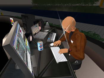 DJ気分で