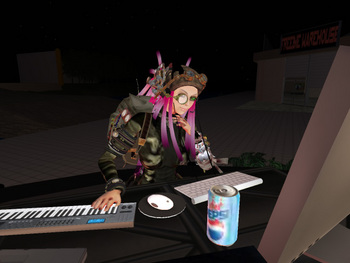 DJの特訓中