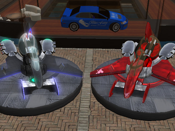 SteamGliderの展示