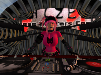 雷神でDJ