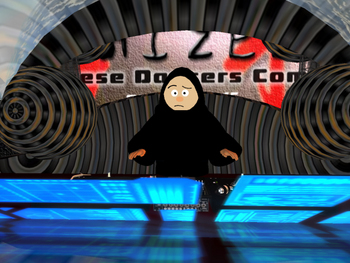 黒ローブDEナイト