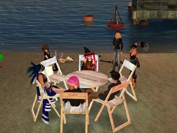 深夜の集会