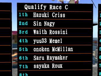 予選決勝抽選