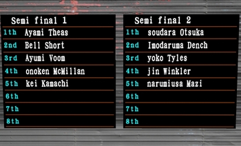 SLGP-J、SemiFinal抽選組合せ