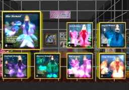 綺麗な人魚ドレスと人魚AO(無料)