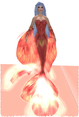 綺麗な人魚ドレスと人魚AO(無料)