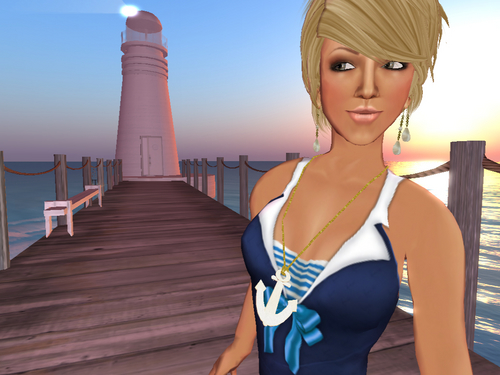 anchor neckalce