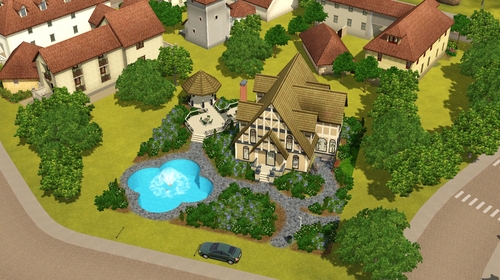 The Sims 3でベルサイユ宮殿を買った件。