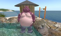 かばのお客さん